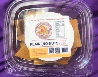 No Nuts - Plain Peanut Brittle - Nonna's Old Fashioned Peanut Brittle (No Chemicals or Preservatives) Always Fresh!
