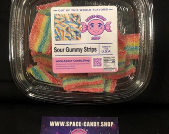Gummy Sour Strips Belts - Nostalgic Candy