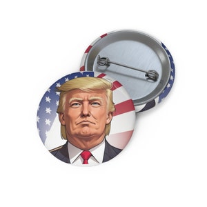 2024 President Donald Trump Pin Buttons