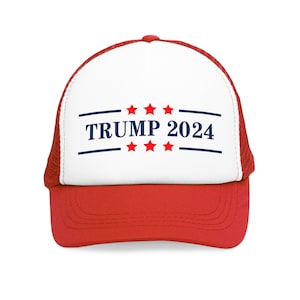 Trump 2024 Make America Great Again Trucker Mesh Cap