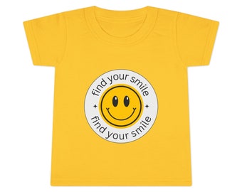 Toddler Find Your Smile Original T-shirt