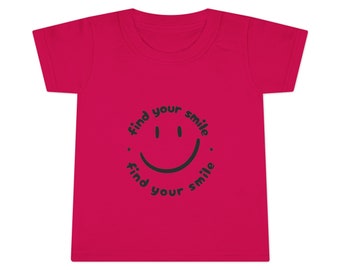 Toddler Find Your Smile Doodle T-shirt