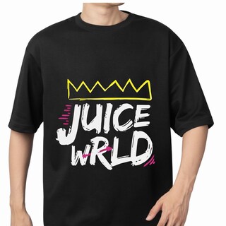 Maglietta Juice WRLD 3D Stampa – Unisex Girocollo Manica Corta – Abbigliamento Hip Hop Per Fan Del Rapper