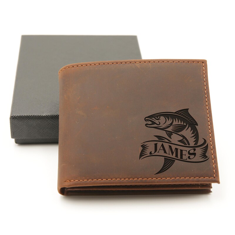 Real Fish Wallet Fishing Wallet - Etsy