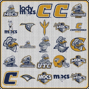 Mocs SVG-bestanden, bestand knippen voor Cricut en silhouet, afdrukbaar, Vector, Clipart, Chattanooga, Universiteit, UTC, bundel, Instant Download
