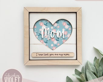 Mother's Day Laser File | Mother's Day Gift SVG | Always My Mother Laser File | Mother's Day Cut File | Mom Birthday Gift SVG File