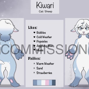 Foglio di riferimento Fursona QUICK TAT