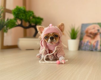 READY TO SHIP  chihuahua realistic soft toy