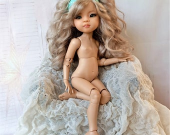 BJD articulated body for Paola Reina doll. Living super mobile body with toning, manicure and pedicure. Paola Reina OOAK