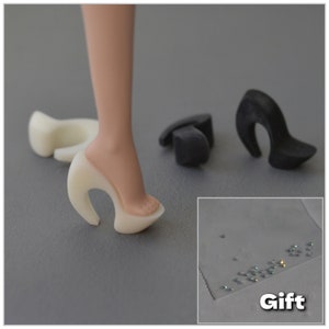 Sole blank (a lot) for DIY makes fantasy shoes or sandals for Fashion Royalty