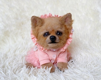 READY TO SHIP  chihuahua puppy realistic soft toy