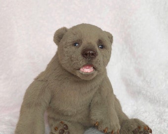 Made to order Brown bear realistic toy