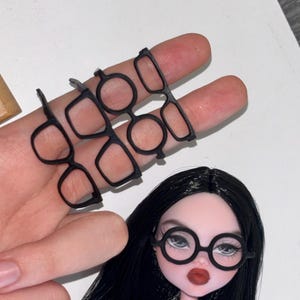 Glasses for Monster high Generation 1 and Generation 3 Ever after high STL file