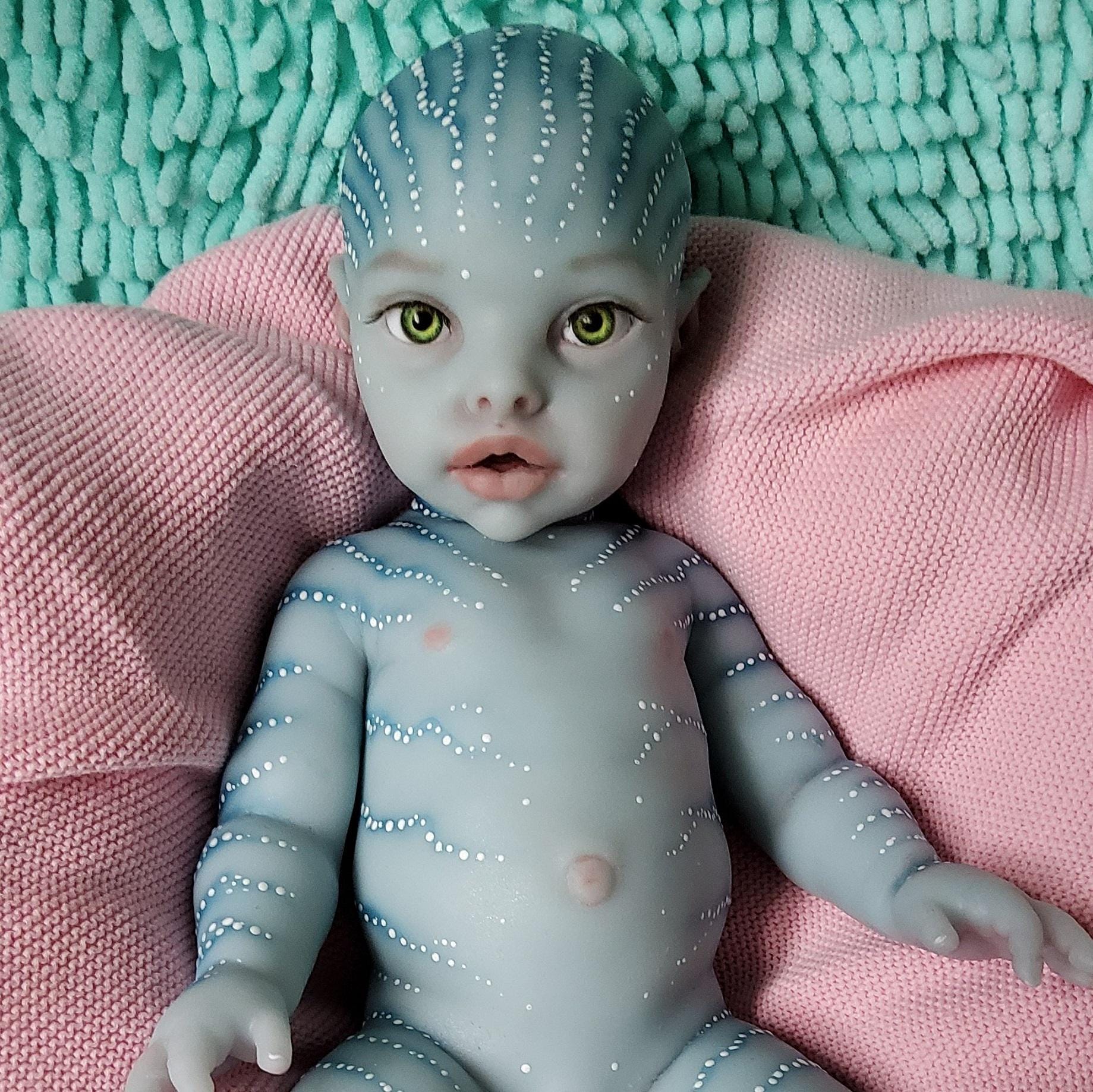 Poupée Reborn Fille Silicone 38 Cm - 1,8 Kg - Neuf - Très Réaliste