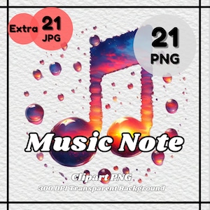 Musiknote PNG - 21 Musiknote Clipart - PNG-Dateien, transparenter Hintergrund, 300 DPI, ideal für den persönlichen und kommerziellen Gebrauch.   Extra 21 jpg