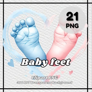 Piedi del bambino PNG - 21 Clipart dei piedi del bambino - File PNG, sfondo trasparente, 300 DPI, ideale per uso personale e commerciale.