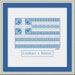 Cross Stitch Pattern National Flag Greece Sampler Greek Ornament ...