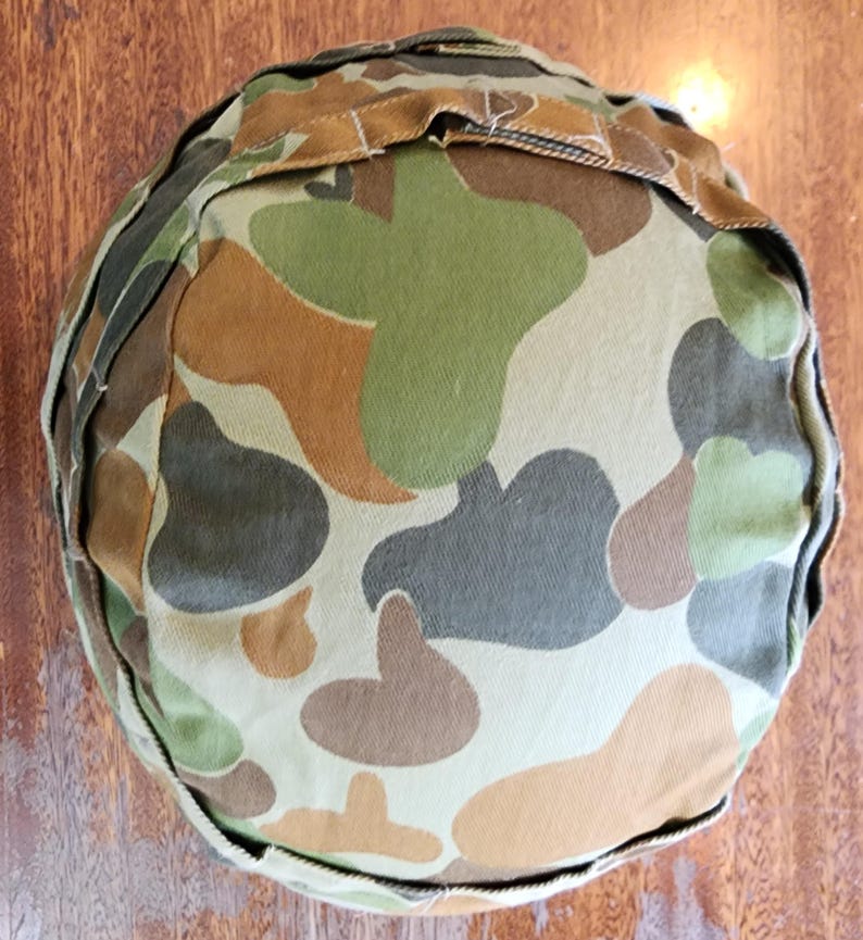 XL Australian Army Dpcu Ech Helmet Cover Ach Mich Auscam Etsy Australia