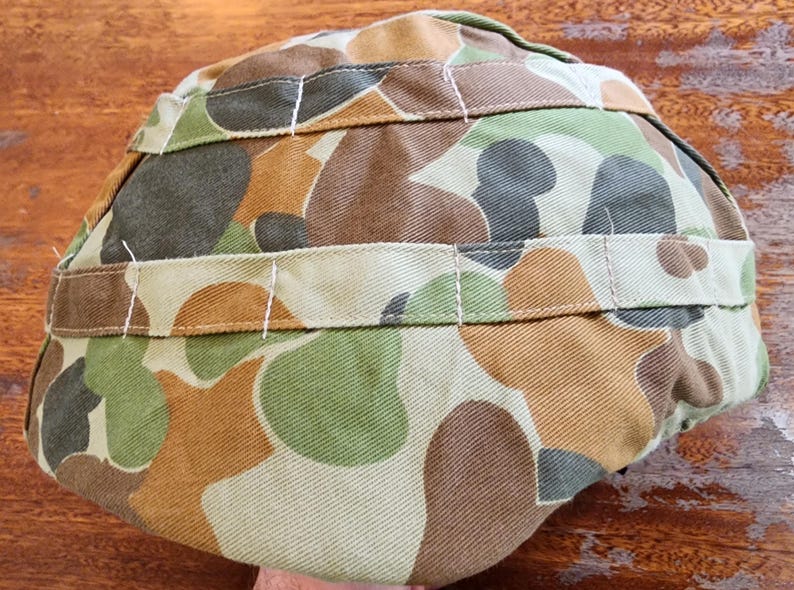 XL Australian Army Dpcu Ech Helmet Cover Ach Mich Auscam Etsy Australia