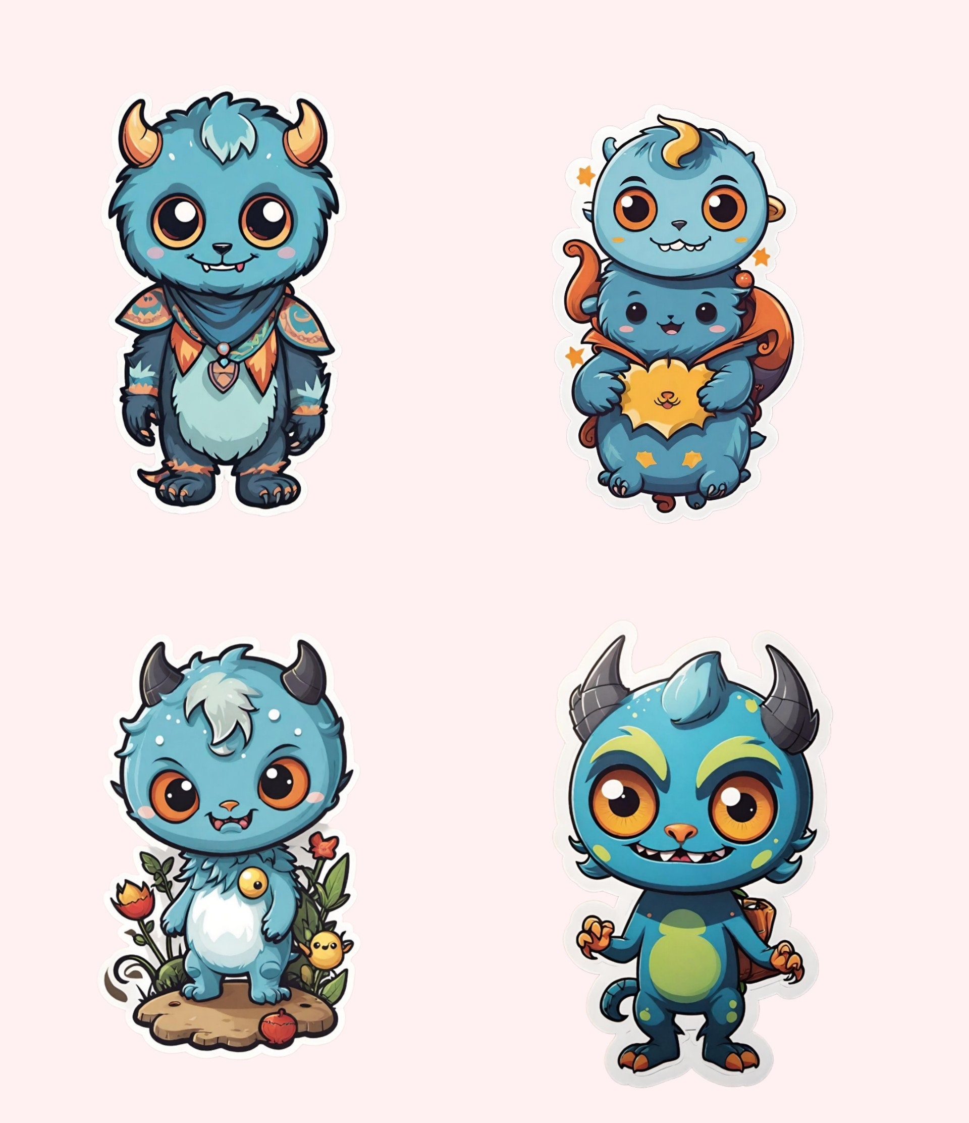 Little Monsters Digital Download Sheets - Etsy