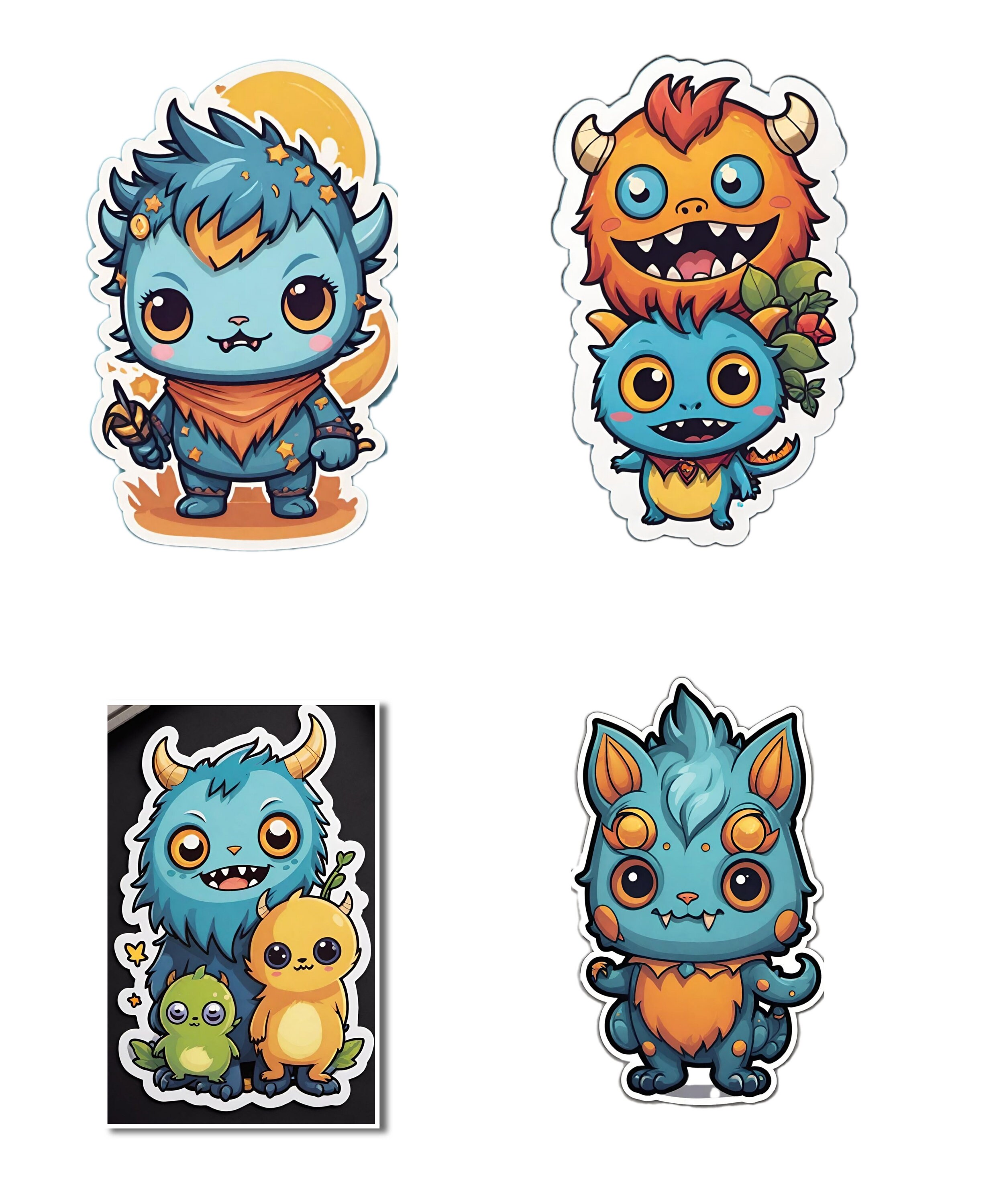 Little Monsters Digital Download Sheets - Etsy