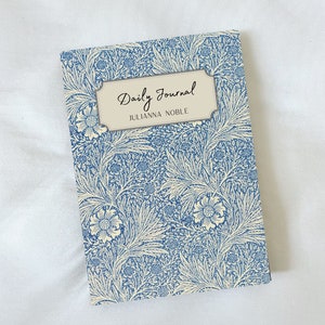 Personalisiertes Hardcover Französisches Vintage Floral Journal