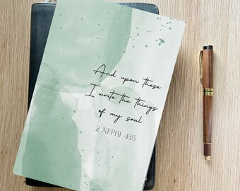 Missionary Journal, Christian Journal, Bible Study Journal, Scripture Journal, LDS Mission, Missionary Farewell, Missionary Homecoming