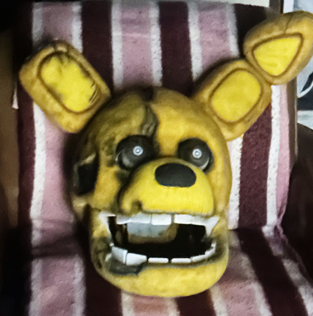 Springbonnie Mask From the Movie Etsy