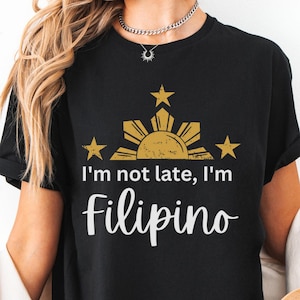 Funny Filipino Shirt Filipino Star Design Vintage Philippines Graphic Proud Filipino Tshirt Tagalog Ilocano Manila Boracay Filipina Culture