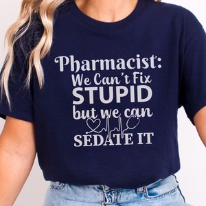 Pharmacist Funny Shirt Gift for New Grad Pharm MD T-Shirt Gift for Coworker Pharmacy Thank You Gift Idea for Crew Team Squad Pharmacy Week
