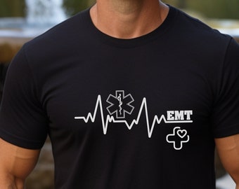 EMT Shirts Gift for Paramedic T Shirt Gift Idea for EMT Student Shirt Gift for First Responder Unisex Trendy Tee Thank You Gift EMS New Grad