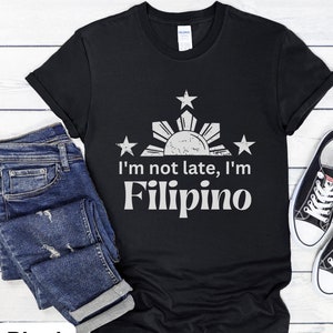 Lustiges Philippino Shirt Philippinen Sonne 3 Sterne Unisex T-Shirt Philippiner Kleidung Philippinen Philippinisches amerikanisches Hemd Philippino Geschenk FILAM baby