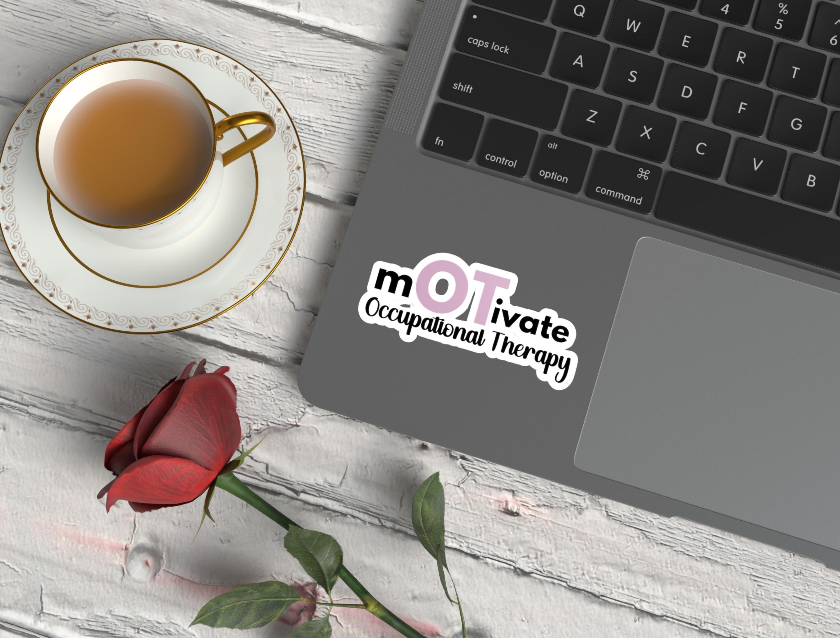 OT Sticker Vinyl Decal Custom Occupational Therapist Water Resistant ...