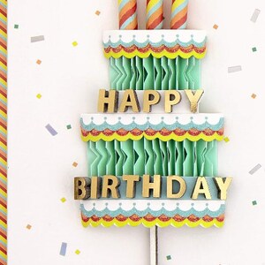 Cartão de aniversário exclusivo, ano maravilhoso