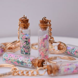 Glow Multi Charms Keychain
