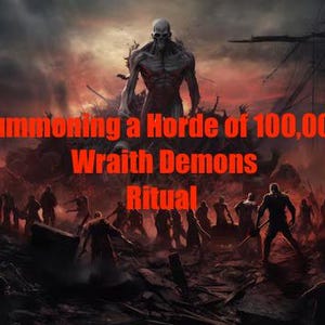 Summoning a Horde of 100,000 Wraith Demons Ritual