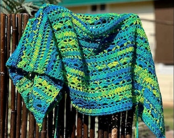 Handmade Crochet Bolero Shrug, Lightweight Lace Texture, Layering Piece