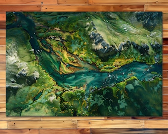 Green Mountains Area Rug
