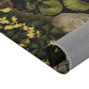 Koi Pond Area Rug | Biophilic Design | Koi Fish + Lily Pads | Outdoors ...
