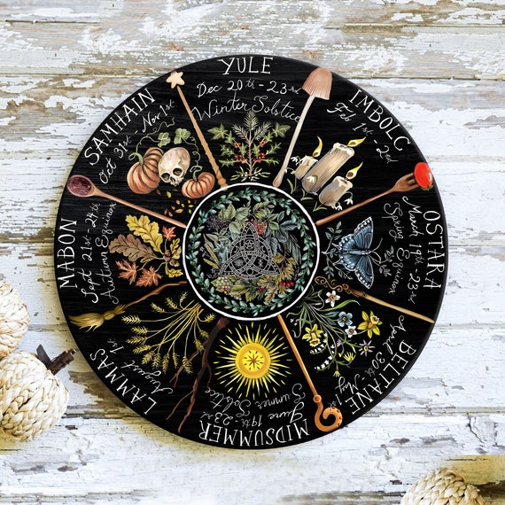 Wheel of the Year, Pagan Calendar, Waldorf Calendar, Witchcraft