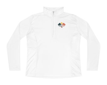 Ladies Pickleball Quarter-Zip Pullover