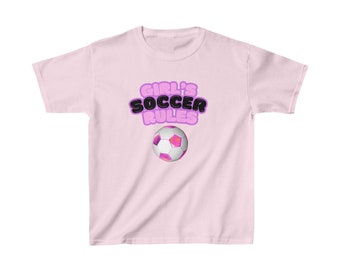 Girls Soccer T Shirt