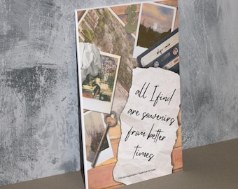 Póster con la letra de "Título y registro" de Death Cab for Cutie // Descarga digital