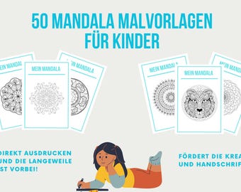 50 beautiful mandala coloring pages for children