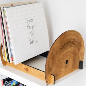 Vinyl Record Storage, Personalized, Wood Record Storage, Record Holder, Record Stand, Vinyl Holder, Vinyl Box, Record Rack