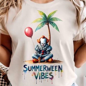 Summerween Png, Halloween Png, Horror Characters png, Killers Summer Vibes Png, Summer Halloween png, Funny Halloween in Summer