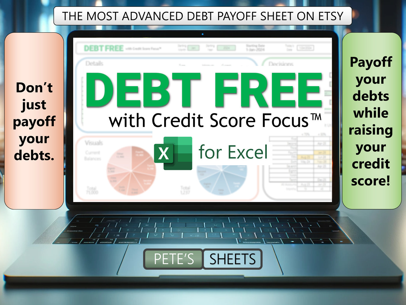 Debt Payoff Tracker Excel Debt Snowball Spreadsheet Credit Score Credit Card Payoff Tracker Credit Utilization Tracker Template Avalanche