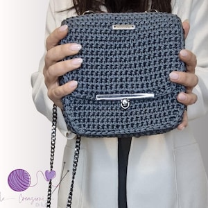 100%Handmade Crochet Bag/Hand Woven Bag/Unique Handmade Bag/Luxury Bag/Women&#39;s Bag/Shoulder Bag/Gift for Her