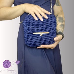 Crochet Bag - 100% Handmade/Handwoven Bag/Unique Handmade Bag/Luxury Bag/Women&#39;s Bag/Shoulder Bag/Gift for Her