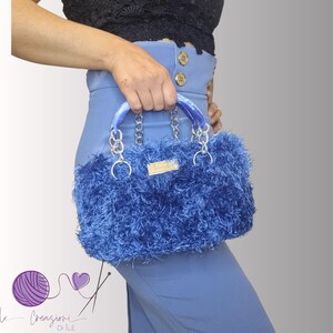 Hand woven bag / Unique handmade bag / Crochet bag / Luxury bag / Women bag / Shoulder bag / Gift for her /